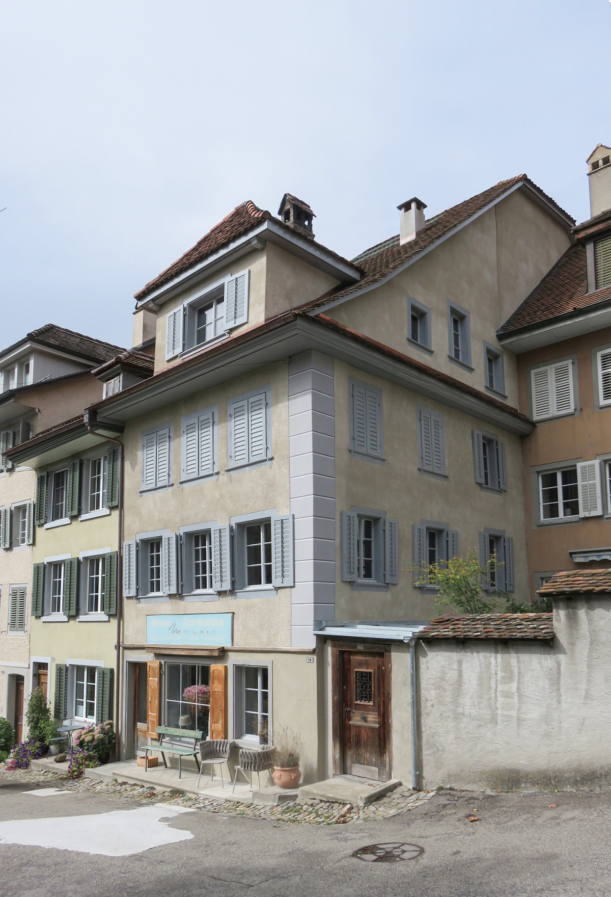 Wonhaus Herrenrain von aussen.